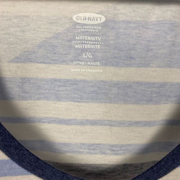 Maternity Tops size Large Short Sleeve Bundle of 5 Shirts - Picture 5 of 11